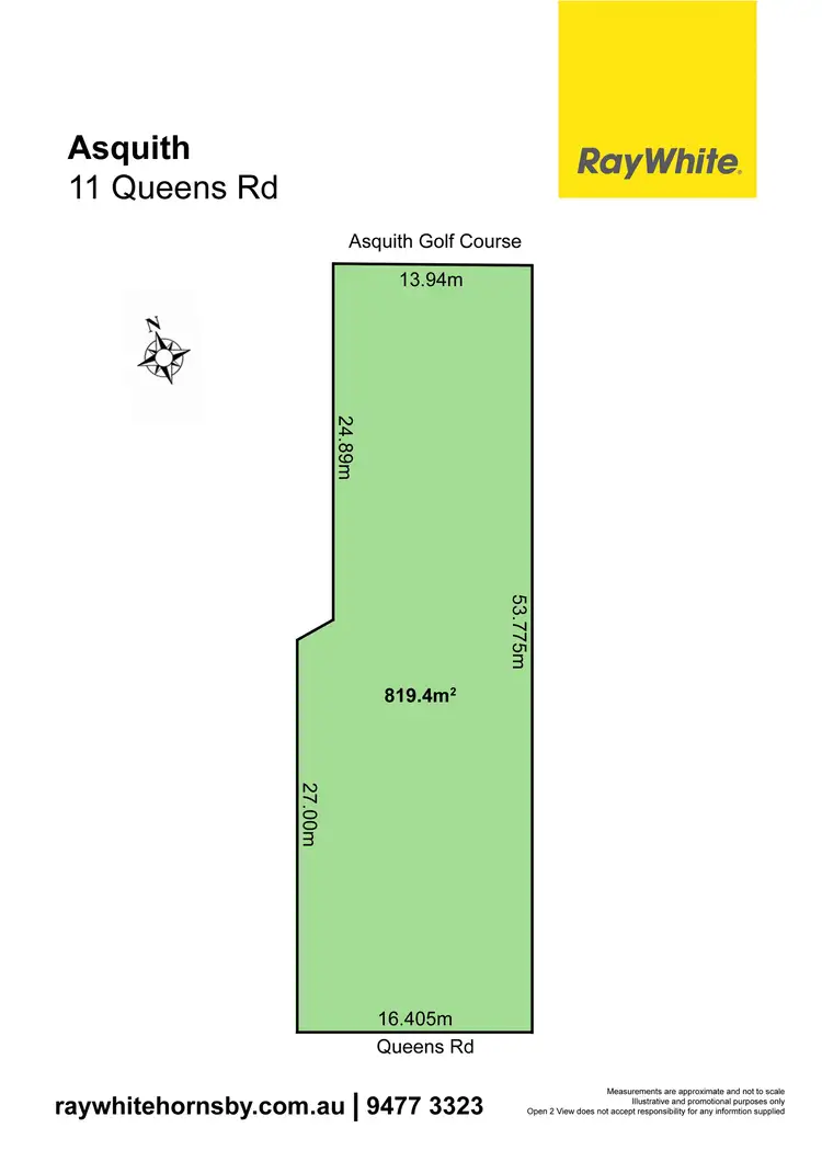 Floorplan of Homely house listing, 11 Queens Road, Asquith NSW 2077