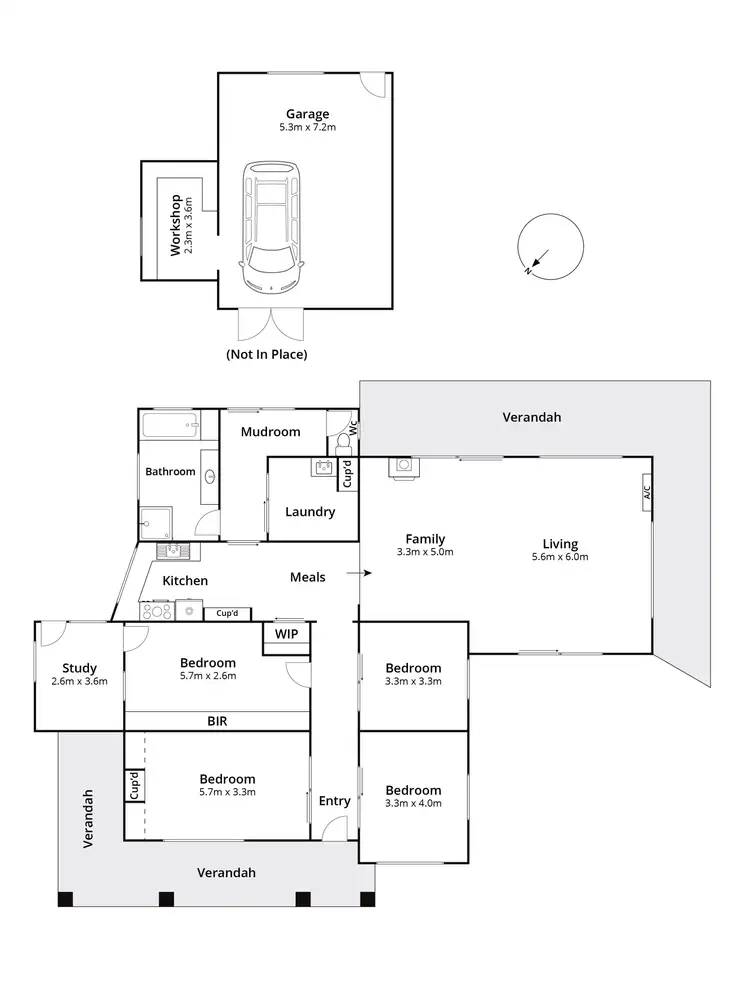 Floorplan of Homely house listing, 44 River Street, Little River VIC 3211