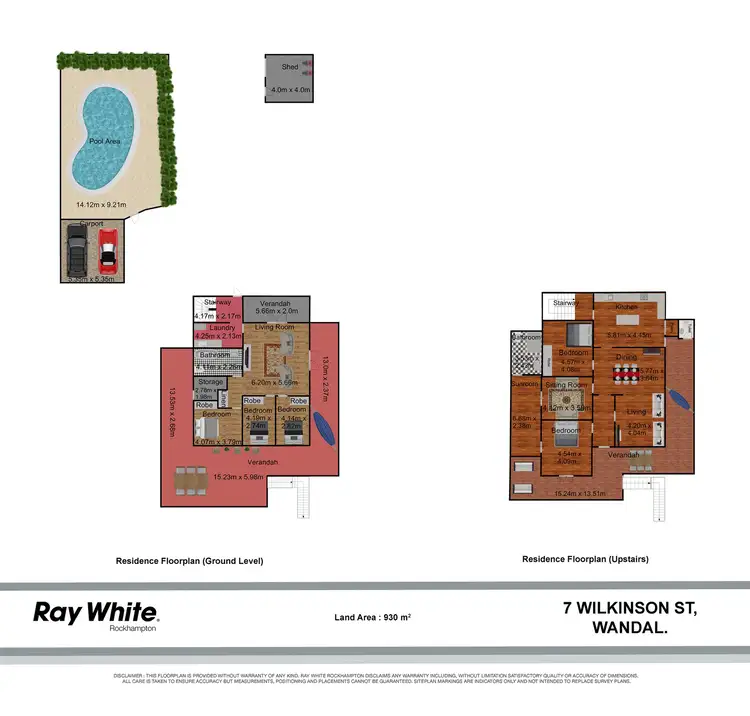 Floorplan of Homely house listing, 7 Wilkinson Street, Wandal QLD 4700