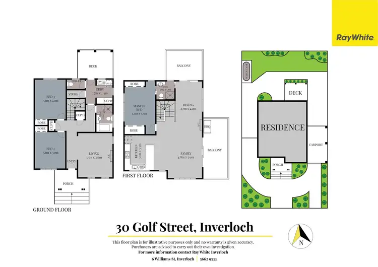 Floorplan of Homely house listing, 30 Golf Street, Inverloch VIC 3996