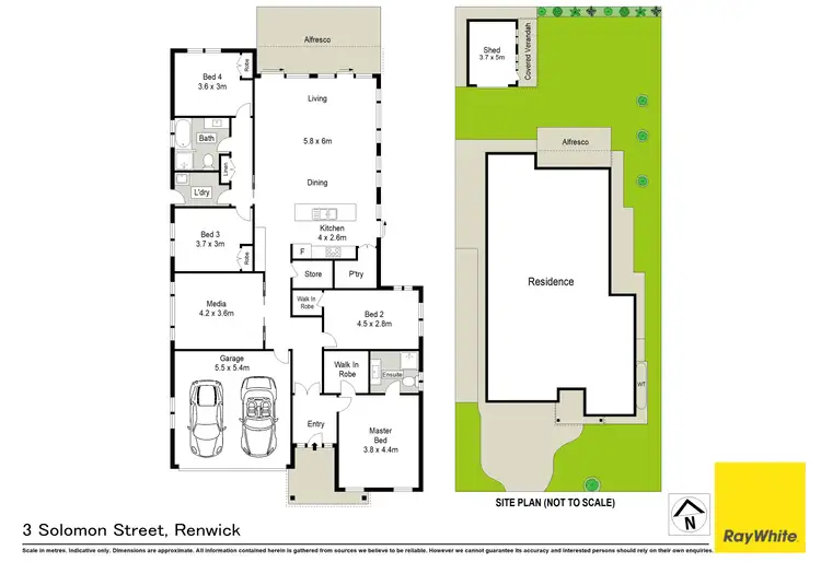 Floorplan of Homely house listing, 3 Solomon Street, Renwick NSW 2575