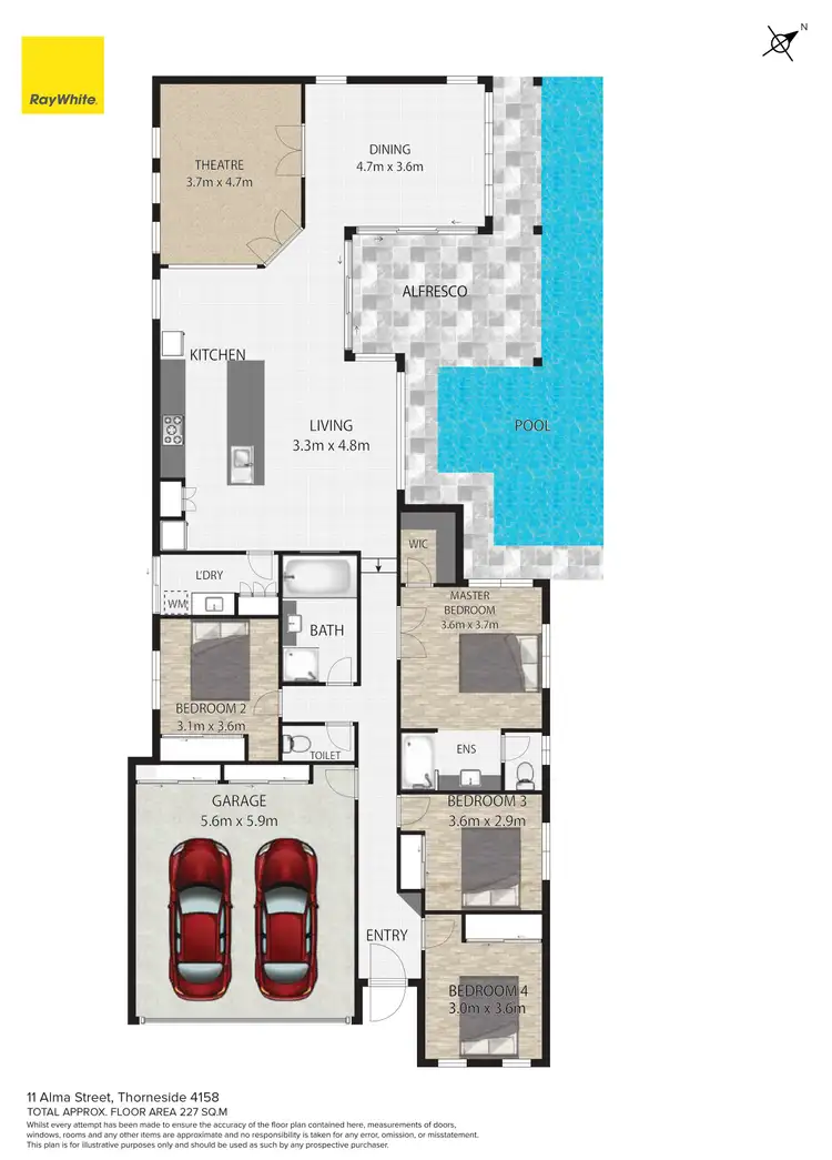 Floorplan of Homely house listing, 11 Alma Street, Thorneside QLD 4158