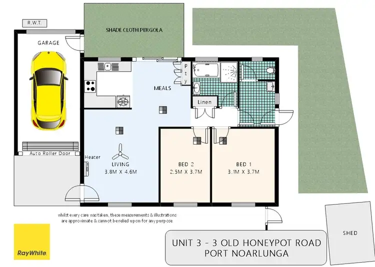 Floorplan of Homely house listing, Unit 3, 3 Old Honeypot Road, Port Noarlunga SA 5167