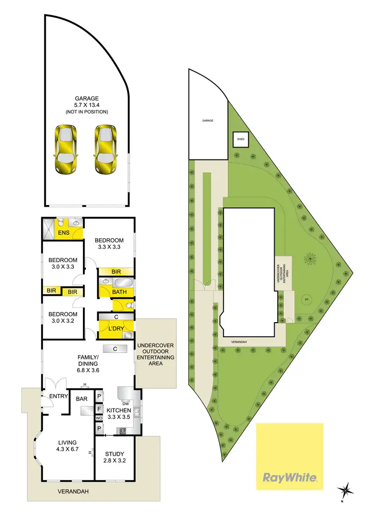 Floorplan of Homely house listing, 7 Tomah Court, Grovedale VIC 3216