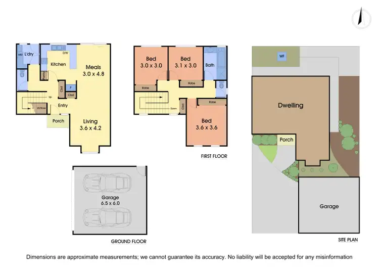 Floorplan of Homely townhouse listing, 3/19 Earls Court, Wantirna South VIC 3152