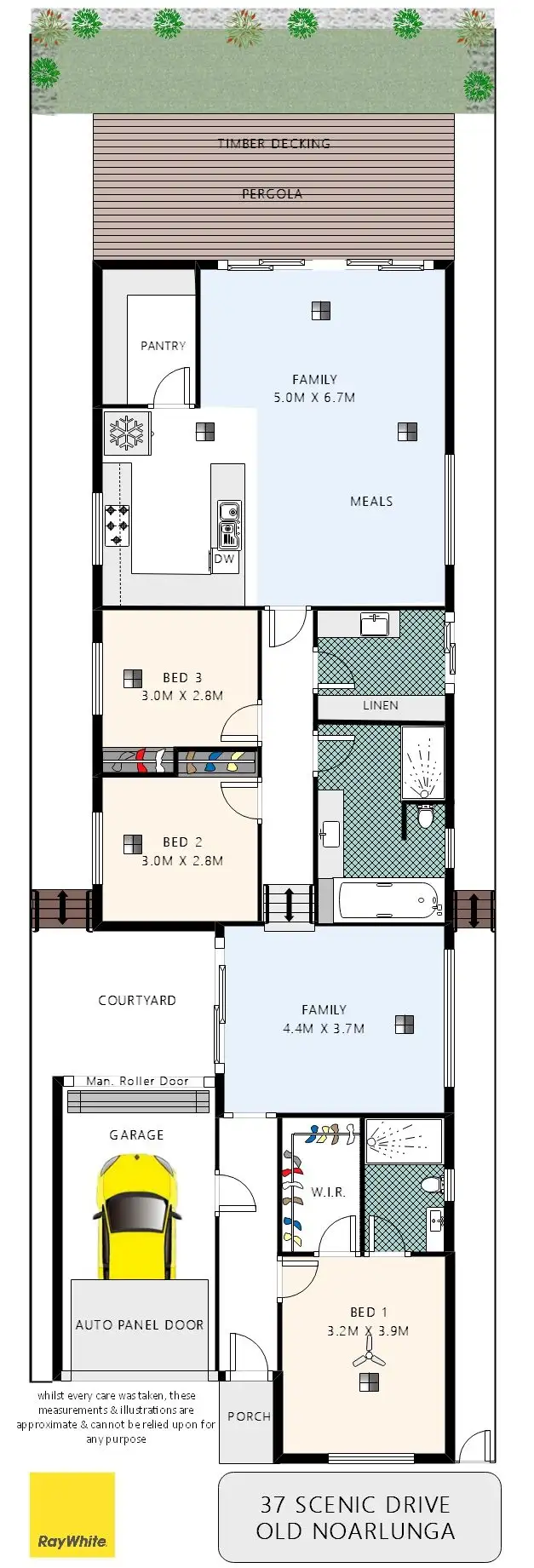 Floorplan of Homely house listing, 37 Scenic Drive, Old Noarlunga SA 5168