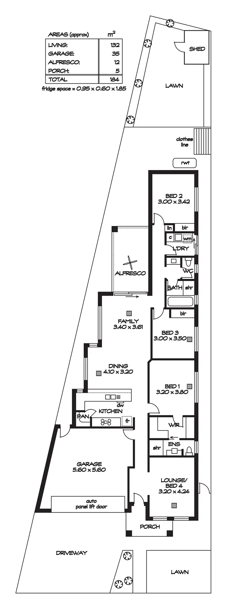 Floorplan of Homely house listing, 24 Linden Avenue, Northfield SA 5085