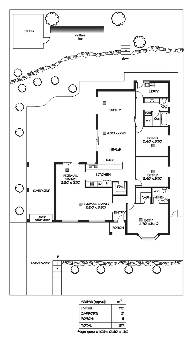 Floorplan of Homely house listing, 4 Taranaki Court, Greenwith SA 5125