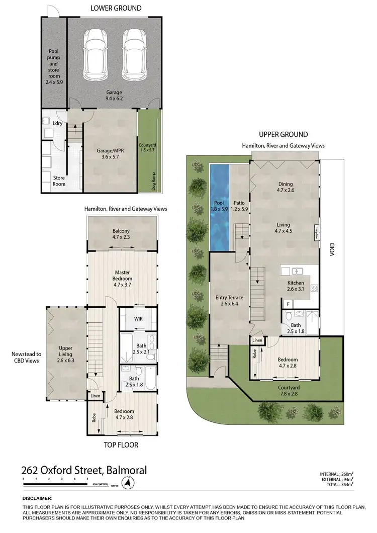Floorplan of Homely house listing, 262 Oxford Street, Balmoral QLD 4171
