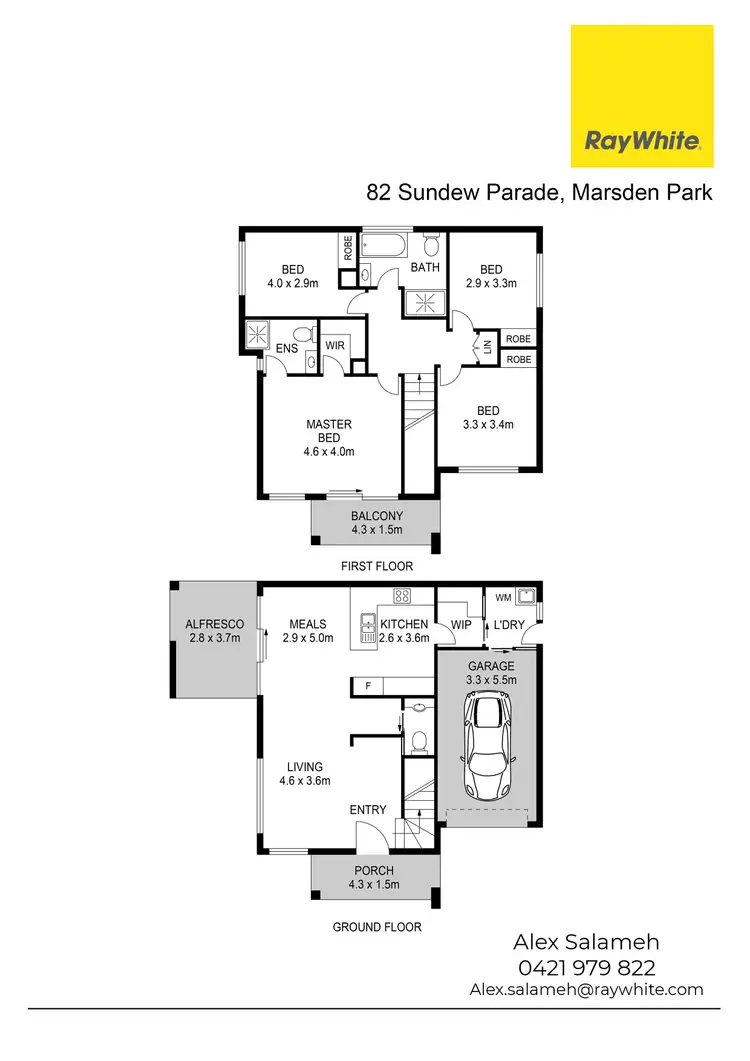 Floorplan of Homely house listing, 82 Sundew Parade, Marsden Park NSW 2765