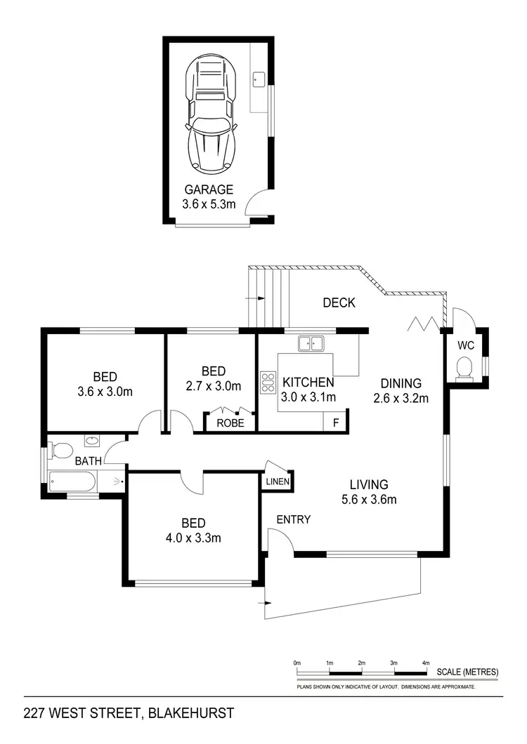 Floorplan of Homely house listing, 227 West Street, Blakehurst NSW 2221
