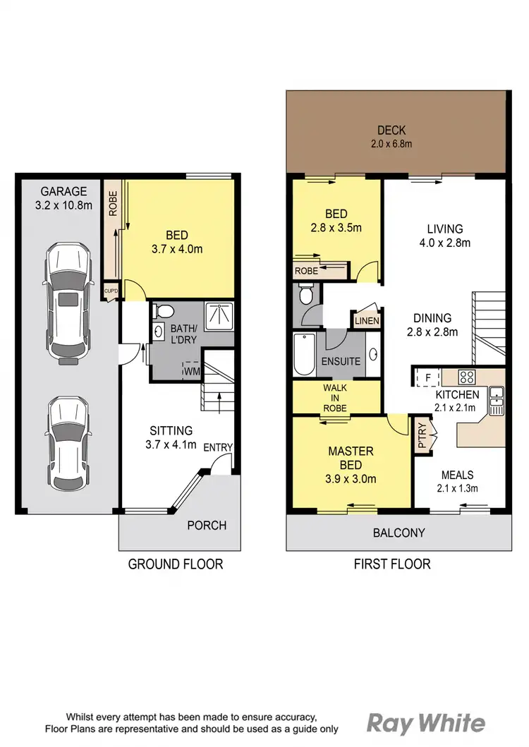 Floorplan of Homely townhouse listing, 35/85 View Crescent, Arana Hills QLD 4054
