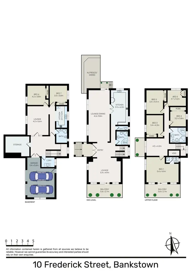 Floorplan of Homely house listing, 10 Frederick Street, Bankstown NSW 2200