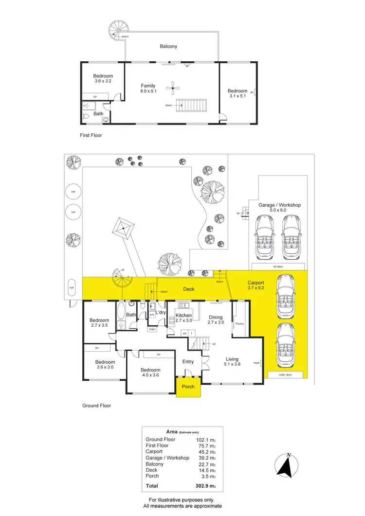 Floorplan of Homely house listing, 9 Newland Avenue, Kingston Park SA 5049