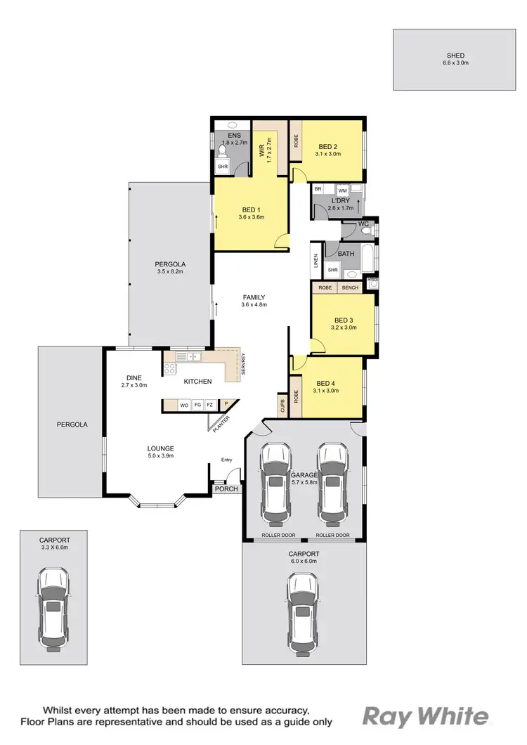 Floorplan of Homely house listing, 53 Caulfield Street, Bracken Ridge QLD 4017