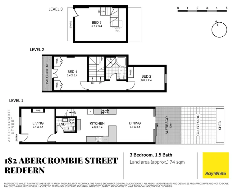 Floorplan of Homely house listing, 182 Abercrombie Street, Redfern NSW 2016