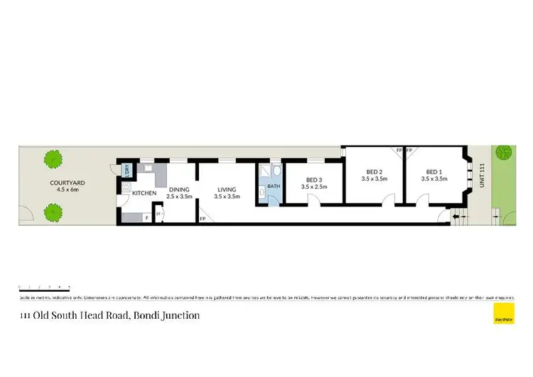 Floorplan of Homely house listing, 111 Old South Head Road, Bondi Junction NSW 2022