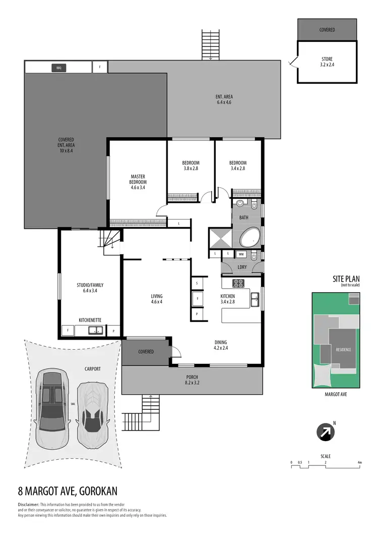 Floorplan of Homely house listing, 8 Margot Avenue, Gorokan NSW 2263