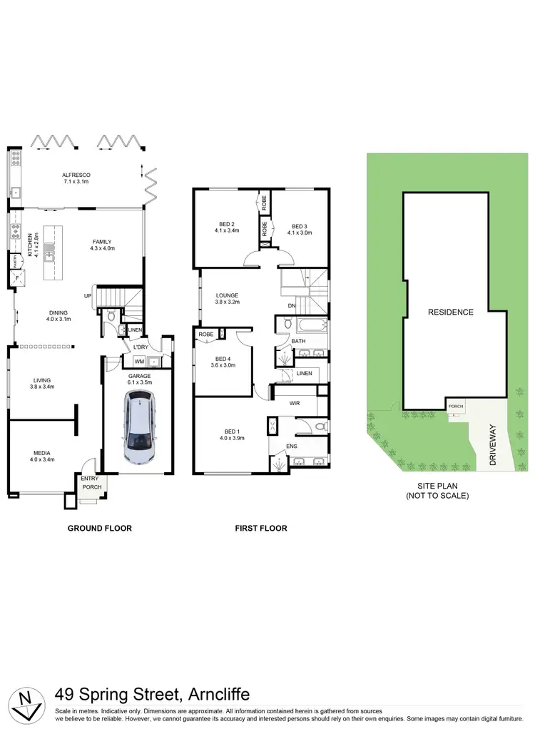 Floorplan of Homely house listing, 49 Spring Street, Arncliffe NSW 2205