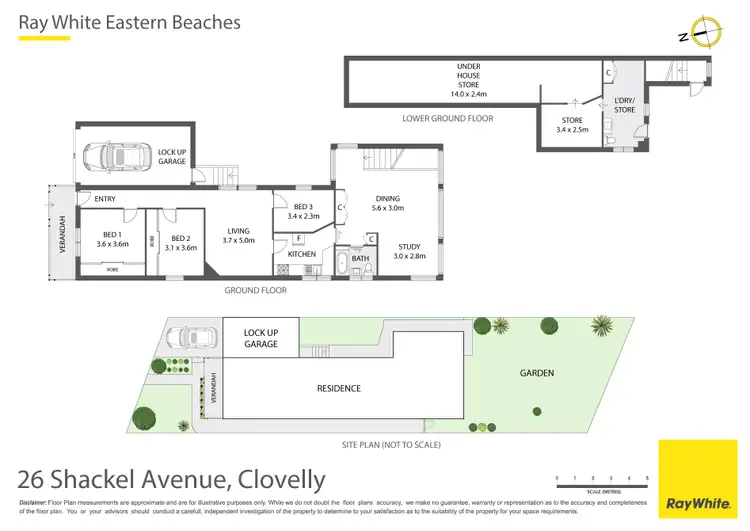 Floorplan of Homely house listing, 26 Shackel Avenue, Clovelly NSW 2031