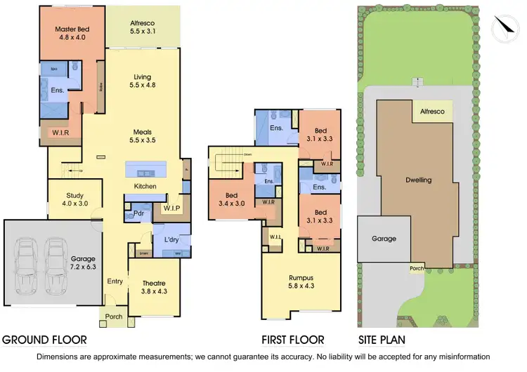 Floorplan of Homely house listing, 36 Michael Street, Scoresby VIC 3179