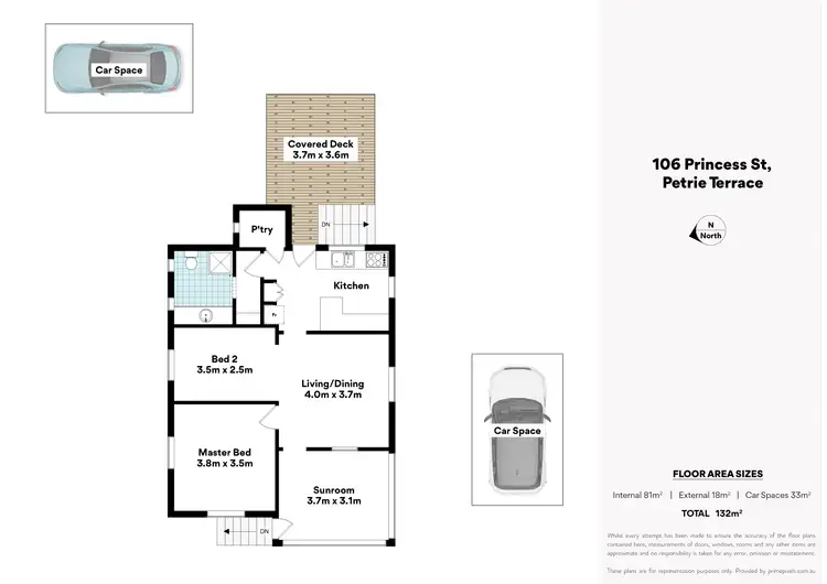 Floorplan of Homely house listing, 106 Princess Street (aka 203 Hale Street), Petrie Terrace QLD 4000