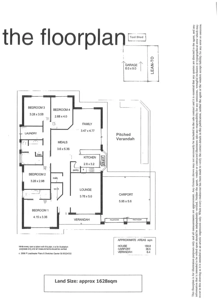 Floorplan of Homely house listing, 1 Gameau Road, Two Wells SA 5501