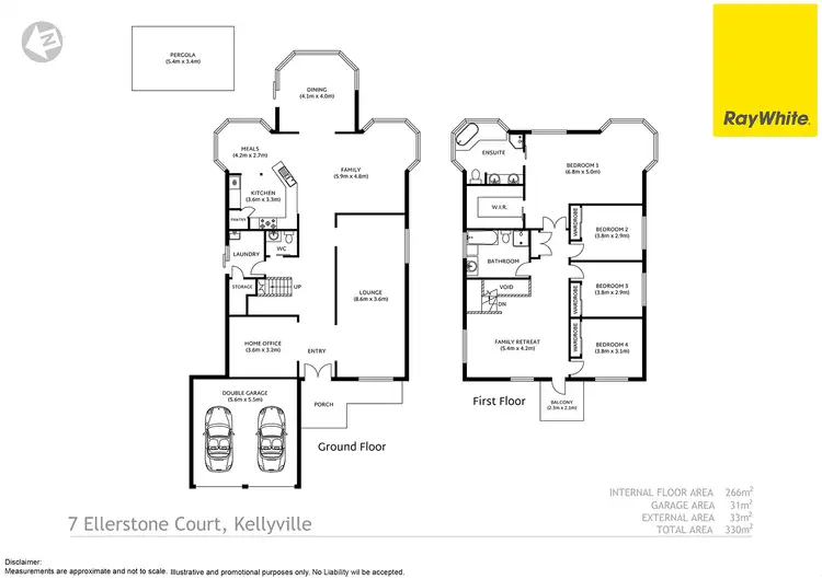Floorplan of Homely house listing, 7 Ellerstone Court, Kellyville NSW 2155