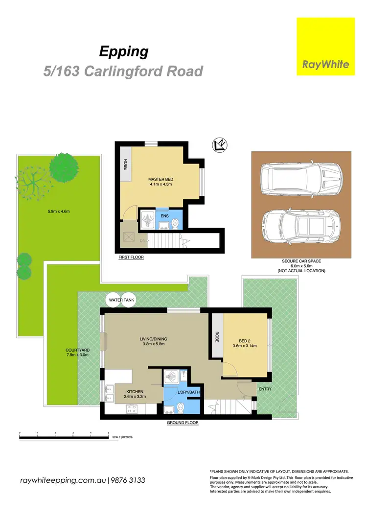 Floorplan of Homely villa listing, 5/163 Carlingford Road, Epping NSW 2121