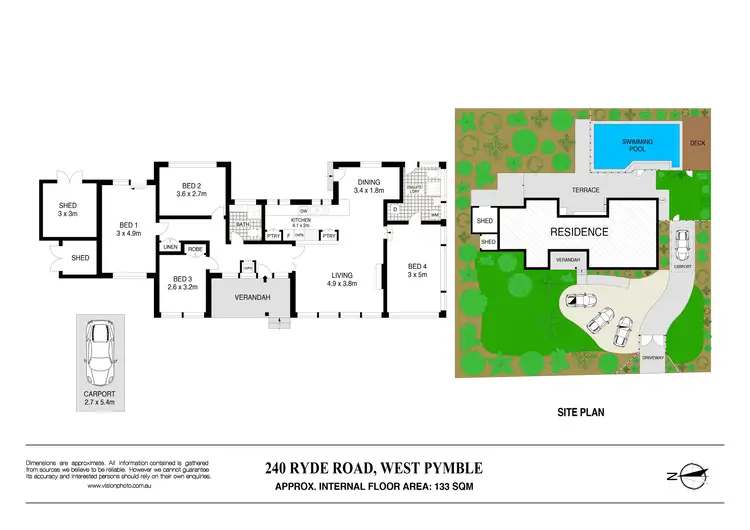 Floorplan of Homely house listing, 240 Ryde Road, West Pymble NSW 2073
