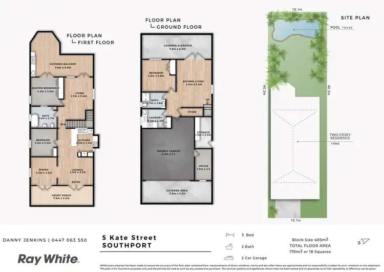 Floorplan of Homely house listing, 5 Kate Street, Southport QLD 4215
