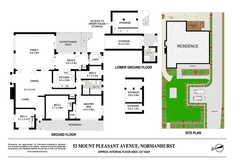 Floorplan of Homely house listing, 53 Mount Pleasant Avenue, Normanhurst NSW 2076