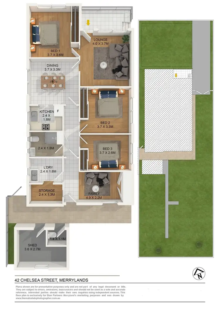 Floorplan of Homely house listing, 42 Chelsea Street, Merrylands NSW 2160