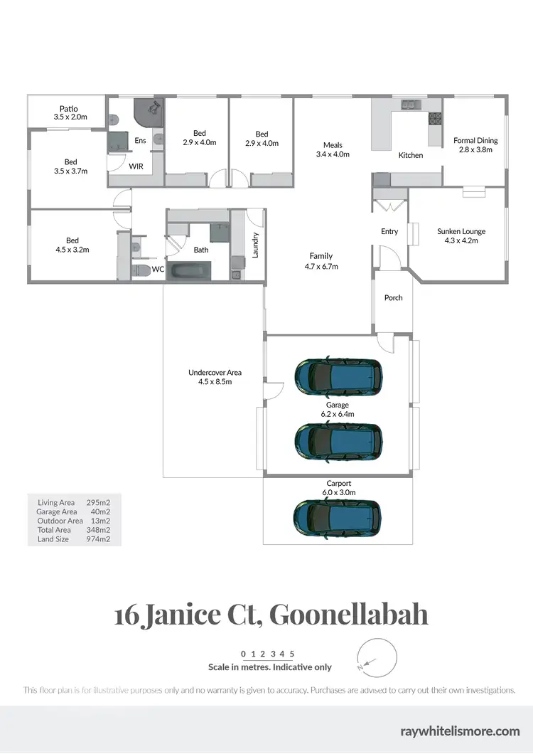 Floorplan of Homely house listing, 16 Janice Court, Goonellabah NSW 2480