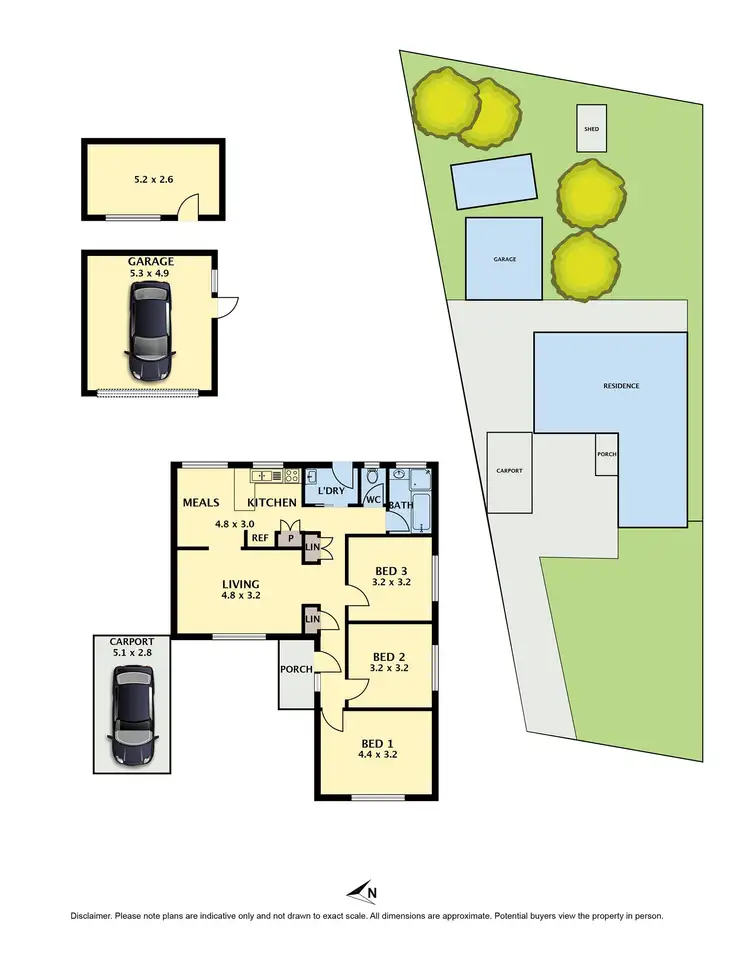 Floorplan of Homely house listing, 6 Somerlayton Crescent, Fawkner VIC 3060