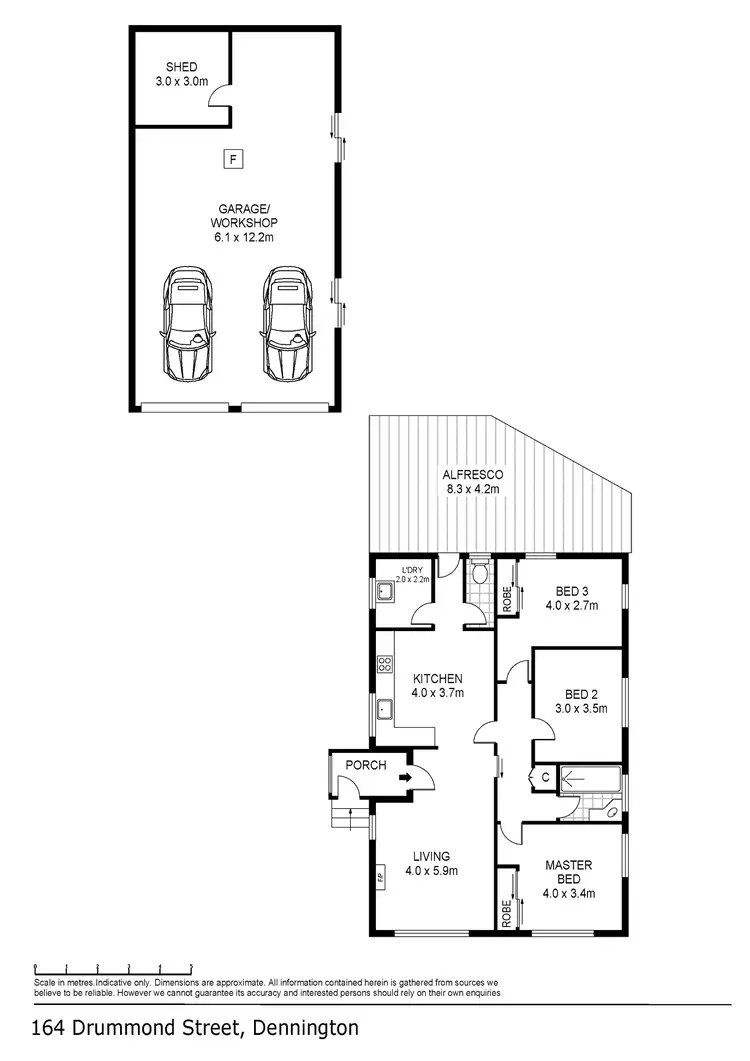 Floorplan of Homely house listing, 164 Drummond Street, Warrnambool VIC 3280