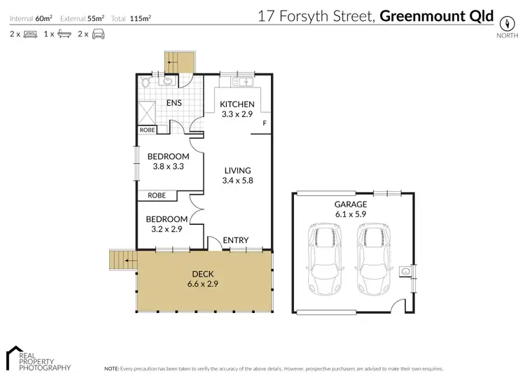 Floorplan of Homely house listing, 17 Forsyth Street, Greenmount QLD 4359