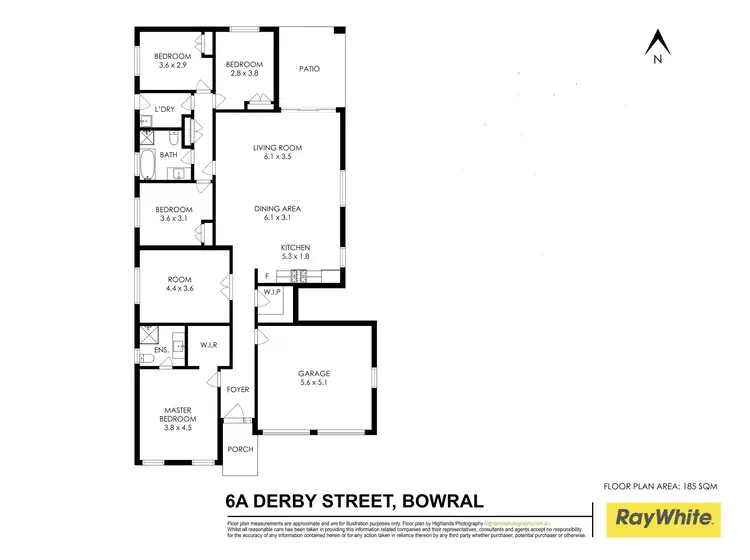 Floorplan of Homely house listing, 6A Derby Street, Bowral NSW 2576