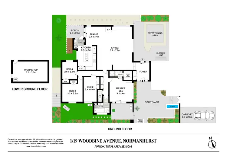 Floorplan of Homely house listing, 1/19 Woodbine Avenue, Normanhurst NSW 2076