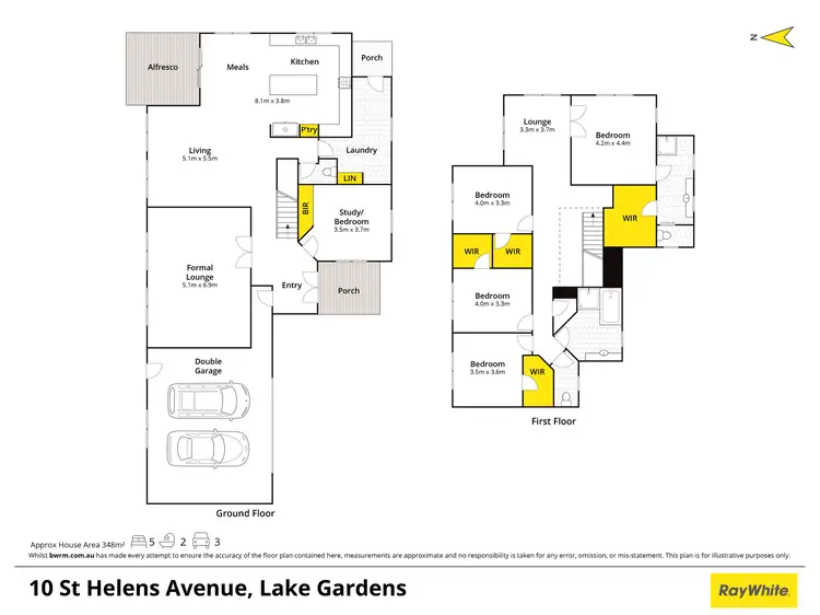 Floorplan of Homely house listing, 10 St Helens Avenue, Lake Gardens VIC 3355