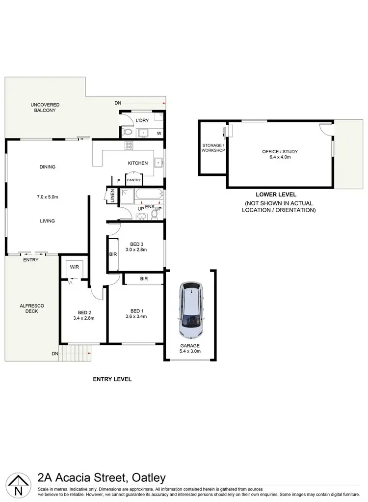 Floorplan of Homely house listing, 2A Acacia Street, Oatley NSW 2223