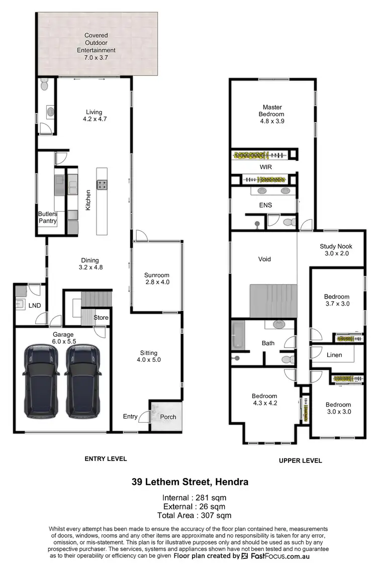 Floorplan of Homely house listing, 39 Lethem Street, Hendra QLD 4011