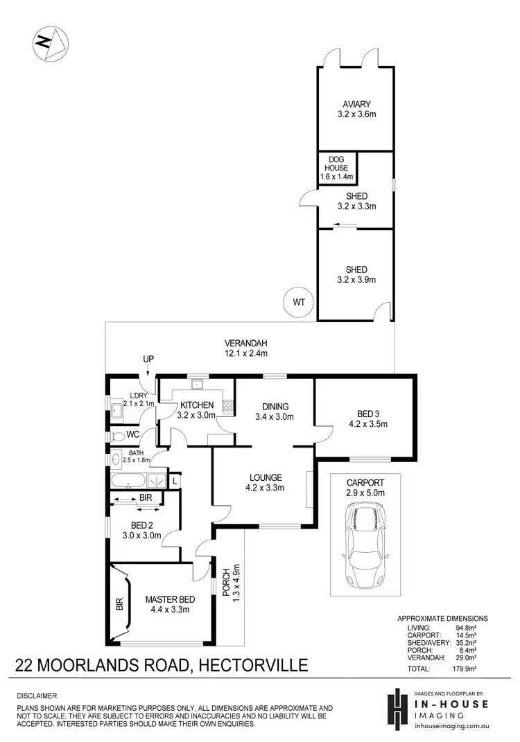 Floorplan of Homely house listing, 22 Moorlands Road, Hectorville SA 5073