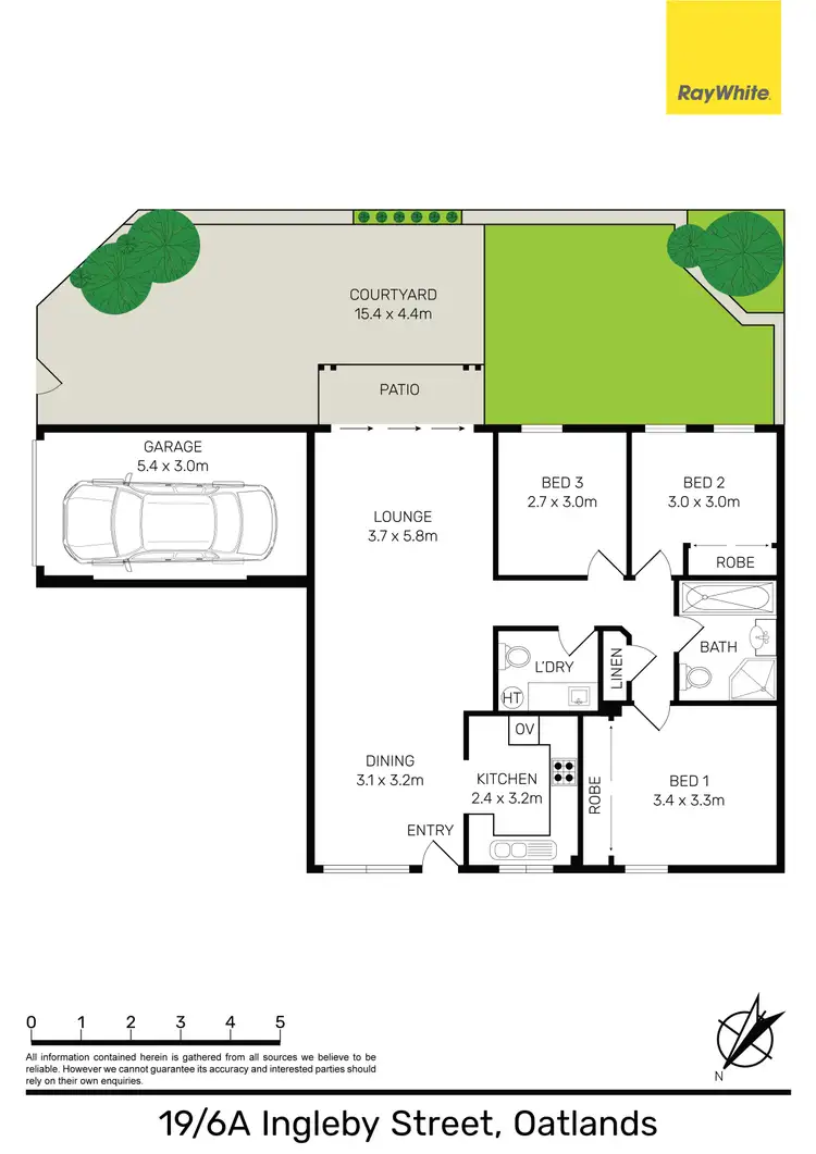 Floorplan of Homely villa listing, 19/6a Ingleby Street, Oatlands NSW 2117