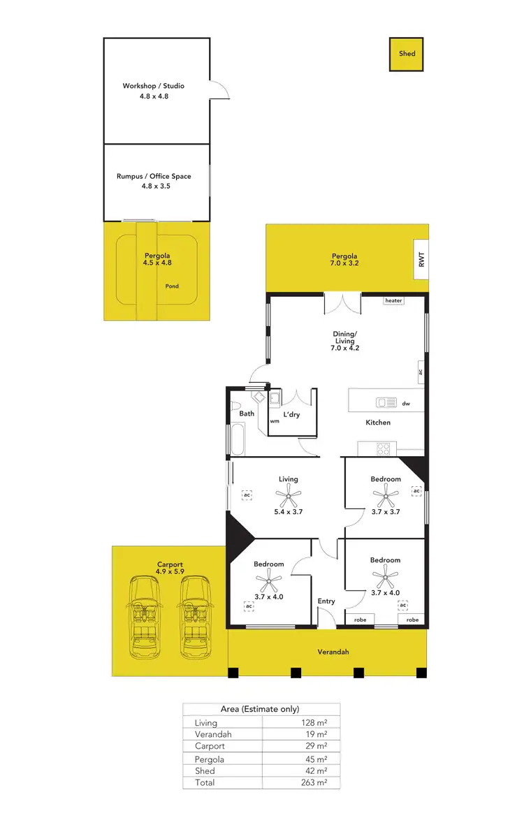 Floorplan of Homely house listing, 11 Pembroke Place, Colonel Light Gardens SA 5041