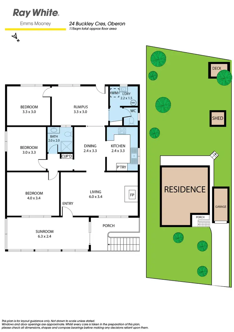Floorplan of Homely house listing, 24 Buckley Crescent, Oberon NSW 2787