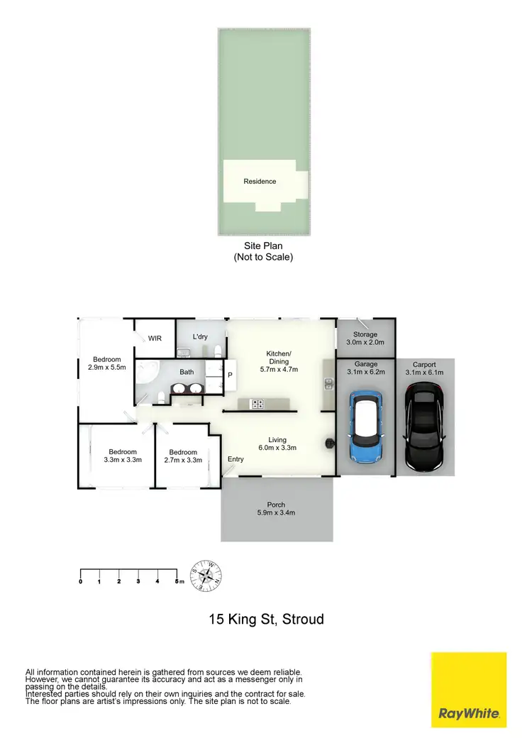 Floorplan of Homely house listing, 15 King Street, Stroud NSW 2425