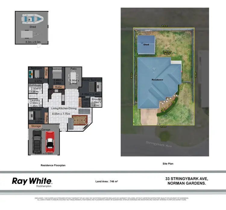 Floorplan of Homely house listing, 33 Stringybark Avenue, Norman Gardens QLD 4701