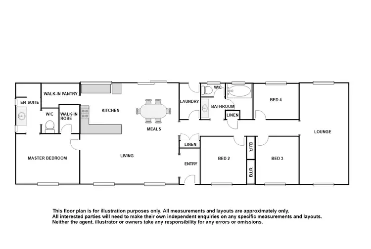 Floorplan of Homely house listing, 28A Woodforde Street, Port Augusta West SA 5700