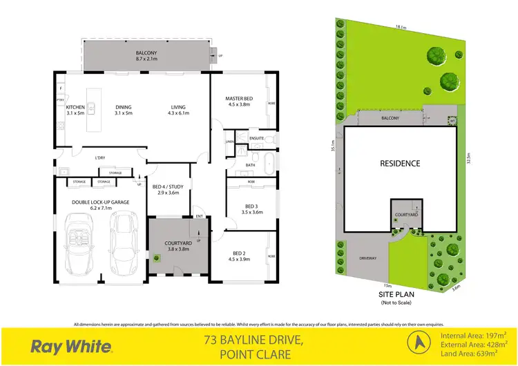 Floorplan of Homely house listing, 73 Bayline Drive, Point Clare NSW 2250